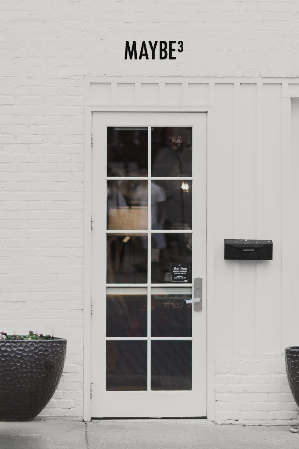 Maybe Maybe Maybe Brand Store Signage by Everything Here Now Maybe Maybe Maybe Brand Store Signage by Everything Here Now